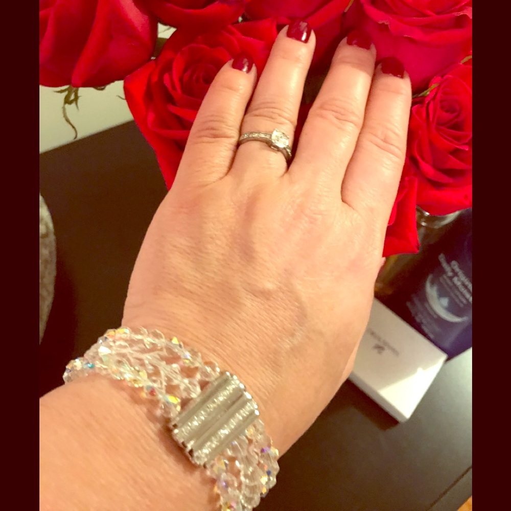 Swarovski Bracelet and Ring set